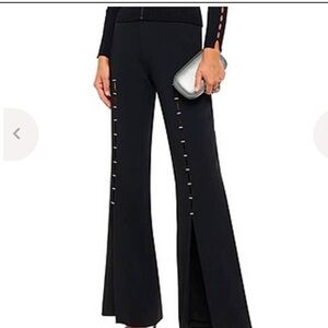 Jonathan Simkhai staple front crepe wide leg pant worn once